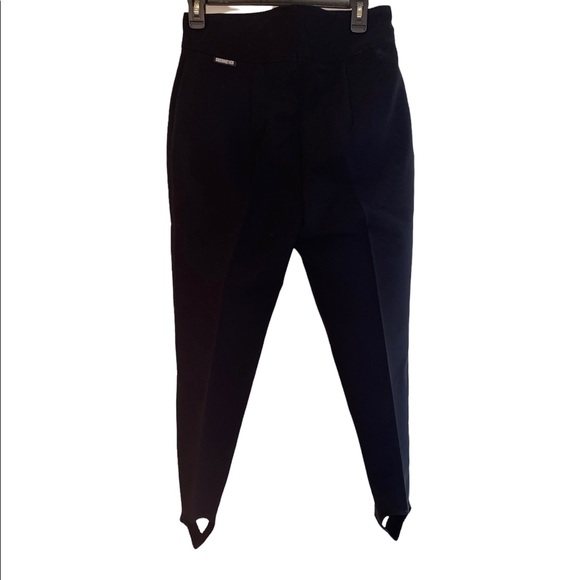 Obermeyer Ladie’s Black Ski Stirrup Wool Nylon Spandex pants (Size: 10R) - Picture 3 of 7